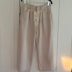 Banditas from Marseille:  Cotton Cropped Pants with Pockets NWT Women Medium